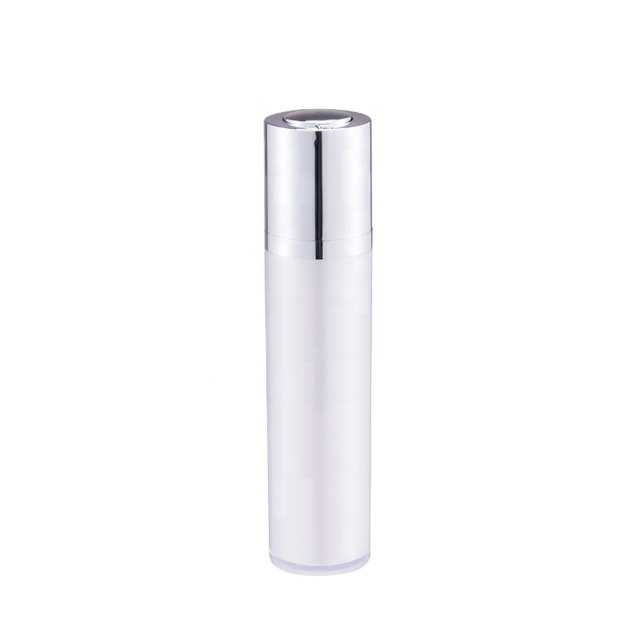 Wholesale 1 OZ Refillable Airless Pump Bottle, Travel Lotion Container, Plastic Cosmetic Dispenser Twist-Up Airless Bottle