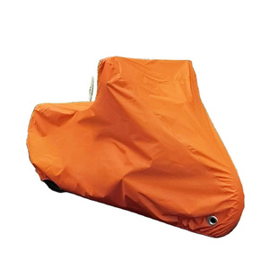 Housse de moto personnalisée 190T anti-UV, prix usine, imperméable, anti-poussière/pluie, avec trou pour clé, sac inclus, tailles LCMT10, pour T - Product Image 6