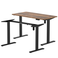Meubles de bureau ergonomiques, table d'ordinateur à moteur électrique, table réglable en hauteur, bureau assis-debout