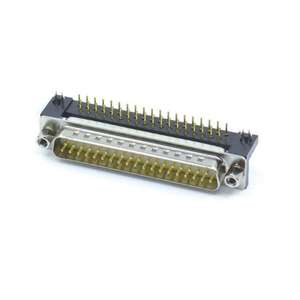 ขั้วต่อ D-SUB 37 พิน คุณภาพสูง แบบ DIP R/A ชนิดมุมฉาก DB37 ขั้วต่อ D-SUB 37 พิน สำหรับ PCB - Product Image 1