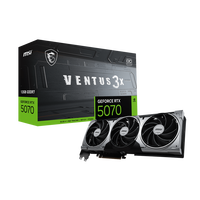 Kartu Grafis MSI GeForce RTX 5070 12G VENTUS 3X OC RTX5070 Ti Baru 2025, GPU Gaming, Kartu Video 5070TI Gaming Desktop RTX 5070