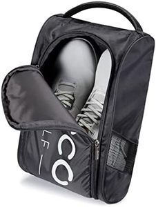 Sac à chaussures de sport unisexe en polyester léger avec fermeture éclair et poignée souple pour les voyages et l'usage quotidien - Product Image 2