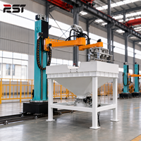 Robot de déchargement de sacs cantilever avec moteur et commande PLC pour matériaux en poudre/granulés, machine de découpe de sacs entièrement automatique