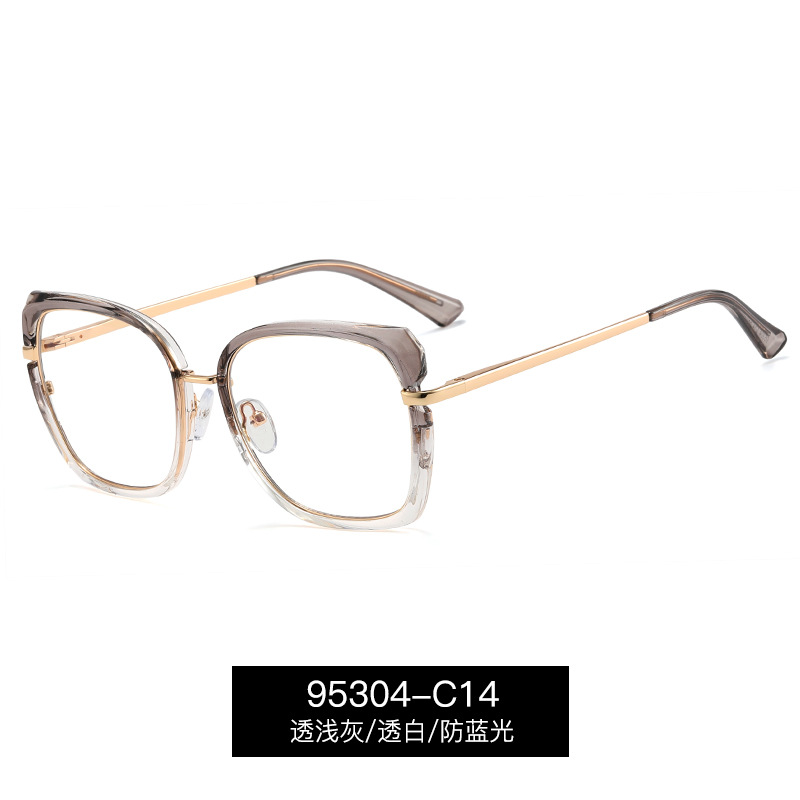 C14 gris clair transparent/blanc transparent/anti-lumière bleue