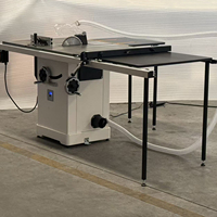 Scie à table pour le travail du bois UTS250, 36 pouces, 230/400V, garantie 1 an, facile à utiliser, machine à couper le bois