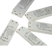 Transformateur LED AC-DC CE RoHS Ultra Fin Alimentation 12V/24V IP20/IP44/IP65 36W-40W Éclairage de Cabinet/Miroir LED