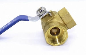 Vanne à trois voies en laiton, conception à passage plein, pour applications de chauffage <span class=keywords><strong>solaire</strong></span> et CVC, MOQ 1 pièce - Product Image 3