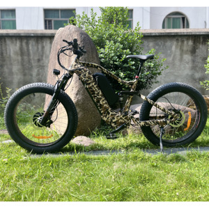 Bicicleta Eléctrica de Montaña con Llantas Gruesas de 26 Pulgadas, Motor de 50W, Alta Velocidad, KCMTB042, 48V 13Ah, Batería Extraíble, Cuadro de Aluminio, Venta al Por Mayor de Fábrica - Product Image 1