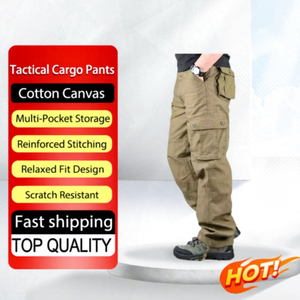 Pantalones de Carga Resistentes al Fuego FR Personalizados Directo de Fábrica, Uniforme de Trabajo de Seguridad con Protección contra Vapores Nivel AmpsafeX - Product Image 1