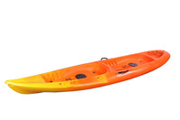 Bateau gonflable en PVC TOLEE 9,8 pieds, une place, modèle 2020, amusant, pliable, avec canne à pêche et moulinet, en vente