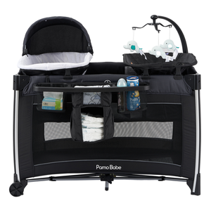 Corralito portátil, cuna, cama de Juego plegable, parque infantil para bebés y niños pequeños, cambiador para recién nacidos - Product Image 2