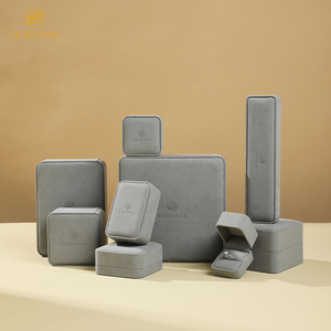 Zebo Sang Trọng Bán Buôn Hộp Đồ Trang Sức Nhựa Vòng Mặt Dây Chuyền Vòng Cổ Bông Tai Hộp Đồ Trang Sức Cho Đồ Trang Sức Bao Bì - Product Image 2