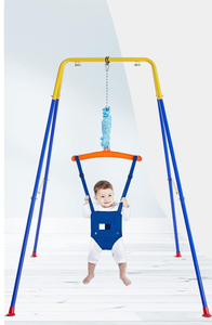Ensemble Balançoire et Sauteur Métallique Pliable 2-en-1 en Stock, Siège Éjecteur Sûr pour Tout-Petits et Bébés, Balançoires Enfants Priorité - Product Image 2