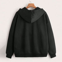 Sweat-shirt à capuche zippé pour homme en tissu tricoté doux de haute qualité, coupe décontractée, avec cordon de serrage et poches, vente en gros OEM