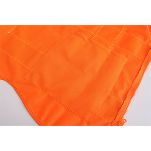 سترة أمان عاكسة عالية الوضوح من روزون بلونين من الفئة 2 مصنوعة من البوليستر المتين بتصميم <span class=keywords><strong>X</strong></span> على الظهر مع إمكانية تخصيص الشعار - Product Image 5