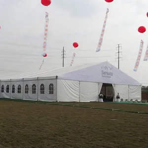 Tenda gudang tahan air industri besar kustom tenda pesta pernikahan