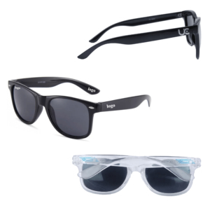 Lunettes de soleil promotionnelles à prix réduit avec logo personnalisé, montures multicolores, verres en PC, style classique, idéales pour mariages et cadeaux d'entreprise - Product Image 5