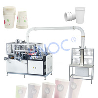 Máquina Automática de Doble Pared para Cortar, Imprimir y Formar Vasos de Papel para Café, Máquina para Fabricar Vasos de Papel Desechables