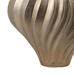 Vaso in alluminio con design a spirale per soggiorno, decorazione per la casa, vaso in metallo per fiori, per esporre in camera da letto. - Product Image 5