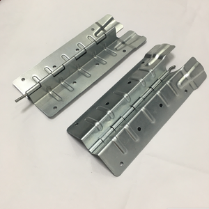 Factory sales Galvanized Steel wooden box connector metal hinge foldable crate pallet collar hinge 220mm hinge hardwares