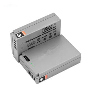 Аккумуляторы Li-ion LP-E12D для серии EOS-<span class=keywords><strong>M</strong></span> (для EOS M2/M10/M50/M50 Mark II/M100/M200/SX70 HS/Rebel SL1) в наличии - Product Image 2