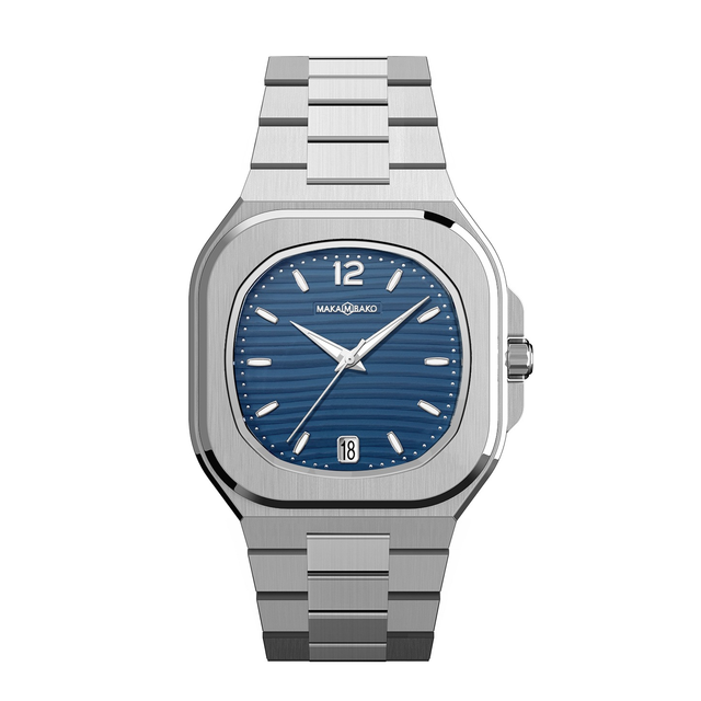 Newest Design Japan Quartz 40mm Stainless Steel Strap Ultra Thin Water Resistant Minimalist Style Customizable Watches for Men