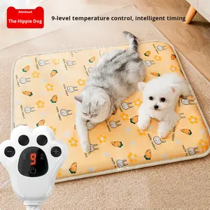 Waterdicht Huisdier Elektrische Deken Verwarmingskussen Voor Katten En Honden Doek Materiaal Klein Formaat Elektrische Deken Huisdier Benodigdheden - Product Image 2