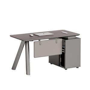 Bàn làm việc máy tính gỗ hiện đại cổ điển bán buôn có ngăn kéo điều chỉnh, bàn làm việc văn phòng bền chắc dùng cho nhà ở, bàn nhân viên - Product Image 3