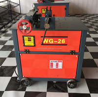Machine à cintrer les barres en laiton/cuivre 4-40 mm à prix abordable, 2,2 kW, formage automatique des extrémités, cintrage à 360°, garantie 1 an, fabriquée en Chine, moteur inclus