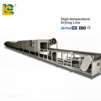 Automatique 650 ° Ligne de four de cuisson et de séchage de bouteilles en verre industriel avec circulation d'air chaud pour l'industrie de la sérigraphie