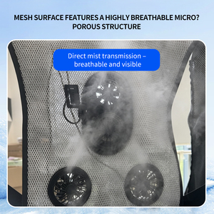 Gilet de refroidissement intelligent de haute <span class=keywords><strong>technologie</strong></span> de 5e génération avec ventilateurs, gilet de climatisation réglable pour les activités de plein air - Product Image 6