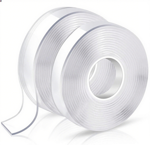 Ruban adhésif transparent double face <span class=keywords><strong>MIAOSEN</strong></span> Nano, résistant, lavable, réutilisable, imperméable, en matériau PU, 2 mm/1 mm, pour la maison, inscriptible - Product Image 2