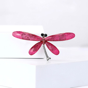 Broche Criativo e Fofo de Liga com Diamantes em Formato de Libélula, Versátil, Elegante, para Terno Feminino, Casaco, Flor de Lapela, Joia de Peito - Product Image 3
