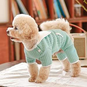 קטטה תרמית onesie לכלבים כלבים חורפי בגד חיית מחמד עבור שנזר יורקי צ 'יוואווה וחיות מחמד בעל ארבע רגליים - Product Image 4