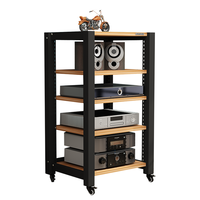 Amplificateur de puissance réglable FY-001, meuble pour équipement audio et vidéo, amplificateur de puissance audio relevable pour salon et home cinéma