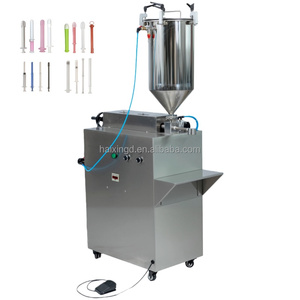 Máquina de Llenado de Tubos Presurizados de Líquido Viscoso Semiautomática para Mermeladas, Esencias, Colágeno, Ácido Hialurónico, Cosméticos, Jeringas Prellenadas - Product Image 2
