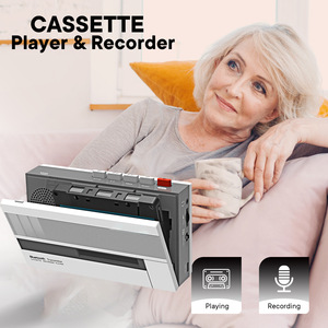 Portable Retro Cassette Walkman, BT, Auto Reverse, Rechargeable Battery, ABS Shell - Product Image 2