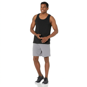 Camisetas de Gimnasio para Hombre 100% Algodón al por Mayor, Chalecos Deportivos Casuales de Alta Calidad para Fitness y Culturismo, Transpirables, Tallas Grandes - Product Image 1
