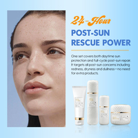 Sérum Solaire Anti-Âge Hydratant Apaisant Équilibrant pour le Visage, Sans Sulfate, Sans Cruauté Animale, Marque Blanche pour Femmes