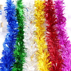 พวงมาลัยริบบิ้นสีรุ้งขายดี ตกแต่งต้นคริสต์มาสสุดหรู - Product Image 3