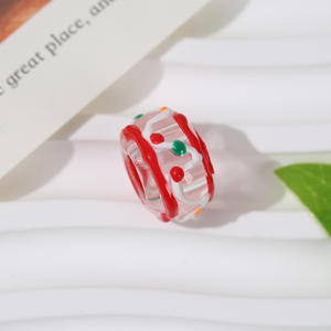 Mignons supports de bague en verre soufflé à la main, peints à la main, pour la fabrication de bijoux, vente en gros - Product Image 5