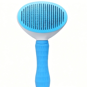 Cepillo Quitapelusas para Mascotas con un Solo Clic, Peine Autolimpiante para Perros y Gatos - Product Image 3