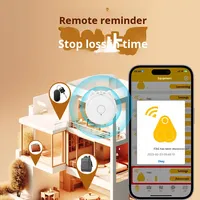 Nouveauté : Traceur intelligent anti-perte pour animaux de compagnie (chiens, chats, chatons) avec Bluetooth 5.0, matériau ABS, alarme bidirectionnelle, mini-clé pour animaux, autonomie de 1 an