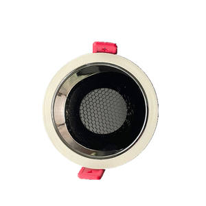 LHWYLED Livraison Rapide GU 10 Logement Spot Lumière Cadre Avec Nid D'abeille Anti-Éblouissant Cadre Pour <span class=keywords><strong>GU10</strong></span> MR16 Anti-Éblouissant Downlight Cadre 7cm - Product Image 4