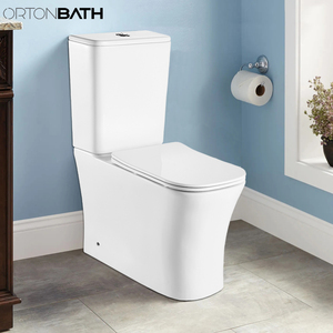 ORTONBATH Angola toilet bowl twyford ceramic WC toilet seats with plastic cistern toilet wc