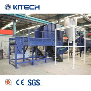 Europe Quality 300-3000KG/H PET PP PE HDPE Crusher Recycling Plastic Crushing Machine