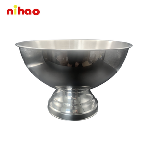 NIHAO - Cubitera de Acero Inoxidable de Lujo y Calidad Duradera, Cubitera Grande, Enfriador de Champán para Enfriar Botellas - Product Image 1