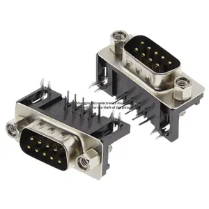 Conector Hembra RS232 DB9 en Ángulo de 90 Grados, Conector Macho Horizontal <span class=keywords><strong>DR</strong></span>-9S, Puerto Serie Hembra en Ángulo de 90 Grados, Hecho en China - Product Image 3