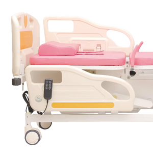 Lit <span class=keywords><strong>d</strong></span>'<span class=keywords><strong>accouchement</strong></span> électrique Tinalu TLOT-E6, <span class=keywords><strong>table</strong></span> <span class=keywords><strong>d</strong></span>'opération chirurgicale gynécologique obstétricale pour l'<span class=keywords><strong>accouchement</strong></span>, certifié CE, classe - Product Image 2