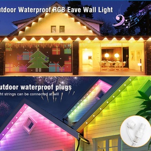 Lumières LED de Noël colorées pour les toits des maisons, lampe décorative pour les toits des maisons - Product Image 4